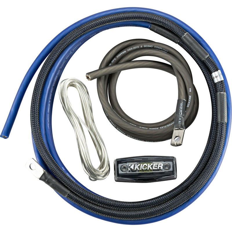 Kicker 46PK4 4 AWG Amplifier Power Kit