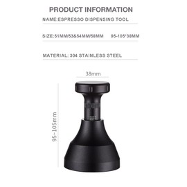WDT Tool Coffee Espresso Stirrer, Espresso Accessories, WDT Espresso Distribution Tool (58mm)