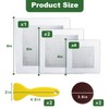 OTRANTO Drywall Repair Kit, 11 Pcs Drywall Patch, Dry Wall