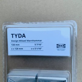 IKEA | TYDA | 5 7/16” Stainless Steel Cabinet / Drawer Pull ~ 701.169.39