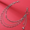 HJZHII Star Pants Chain, Hip Hop Goth Punk Pocket Chains