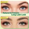 KEYYOULASH Lash Clusters Manga Lash Extension D Curl 120pcs 8-18mm