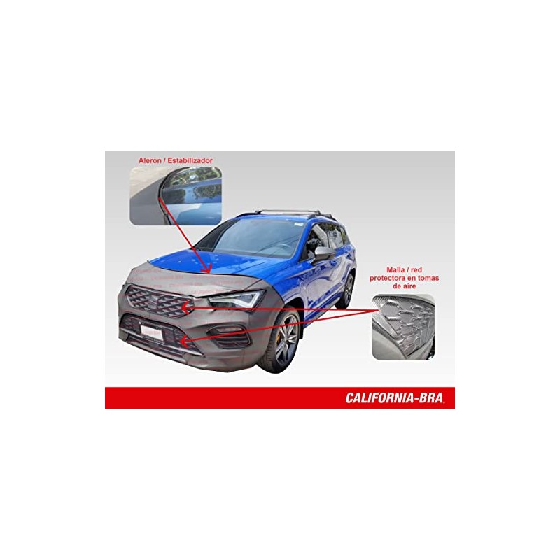 Antifaz Protector Bra Mascara para Bumper Protector Frontal para Geely