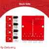 AZDelivery 3 x 4 Channel Infrared Obstacle Sensor with Digital