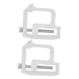 Gatuida 2pcs Heavy Duty Camper Shell Clamps for Truck Cap Installation Mounting Accessory for Camping Trucks Easy to Install Alloy Construction