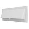 RV Exhaust Vent Cover White Range Hood Sidewall Vent Cover