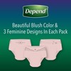 Depend Night Defense Incontinence Overnight Underwear for Women, Medium, Medium,