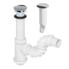 Fleximatic 2218B Céspol flexible para lavabo u ovalín con membrana