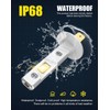 CHOPDARK H1 LED Bulb 3000K Yellow Light Fog Lamps 1:1
