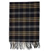 D&Y Unisex Classic Softer Than Cashmere Plaid Fringe End Scarf,