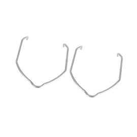 TUCKBOLD 2pcs Car Intercooler Hose Pipe Retaining Clip Metal Automotive Parts