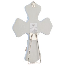 Precious Moments 132403 Boy with Teddy Cross