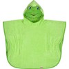 'Wörner Südfrottier Baby Bath Towel – Wash Mitt Frog Lime