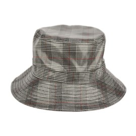 Women's Rain Hats Waterproof Rain Hat Wide Brim Bucket Hat Rain Cap (CL4057GGRAY Pliad)