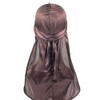 RAGBYB Men Silk Durag Long Straps Bandanas for Men Headwear