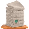 Hausfelder Premium Guest Towel Set with Hanging Loops - 100%