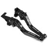 R QIANKONG Vulcan S650 Brake & Clutch Levers Set Foldable
