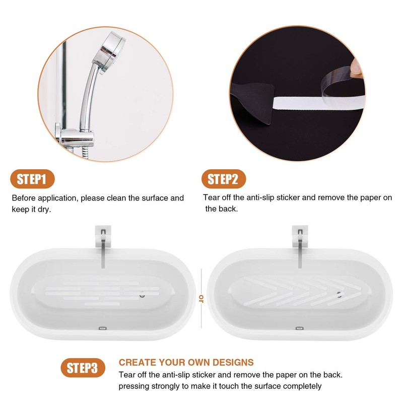 Secopad Original Anti-Slip Shower Stickers for Bathtub & Shower Floor,