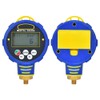 Glomora Digital High-Pressure Refrigeration Gauge, Set with LCD Display, Multi-Function