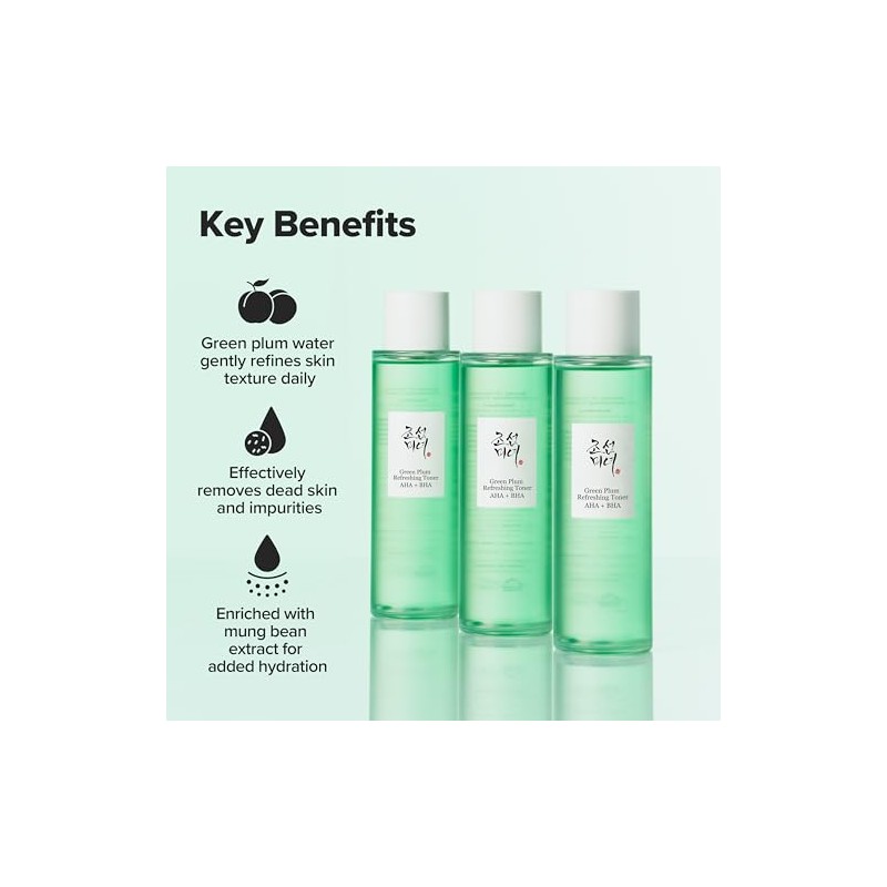 Green Plum Refreshing Toner : AHA + BHA