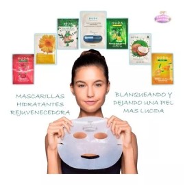 HUDA Mascarilla Facial Hidratante Huda Cuidado De La Piel 50pzs