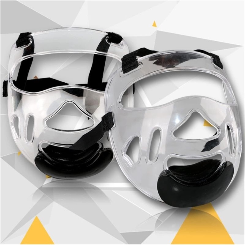 Clear Face Guard, Face Shield Portable Detachable Taekwondo Protection for