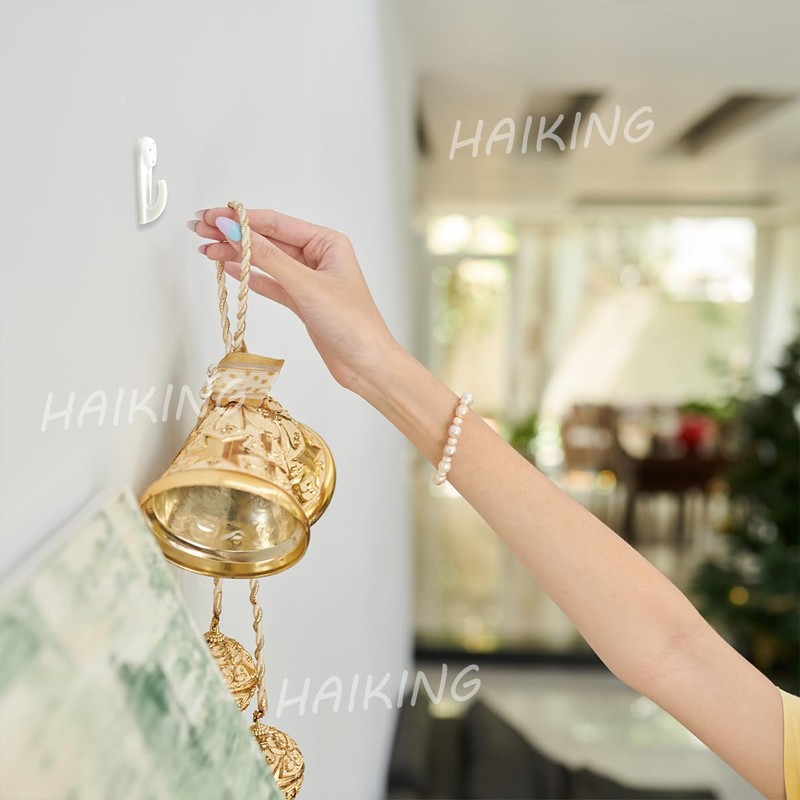 HAIKING Concrete Wall Hook, 30 PCS Invisible Nail Hangers for