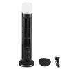 Desk Fan, Quiet Tower Bladeless Fan Anti Slip Pad 90