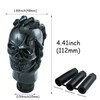 Temzzer Skull Resin Transmission Gear Shifter Lever Knob Heavy Shiny