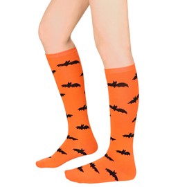 Womens Athletic Socks Knee High Accessory Outfits Over the Calf Socks 1 Pack Bat