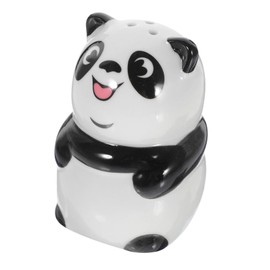 COLLBATH Ceramic Salt Pepper Set Cute Salt Pig Pepper Shaker Seasoning Jars for Kitchen Condiment Containers