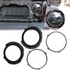 7Inch Round Headlight Mounting Retaining Bracket Ring Set with Headlight