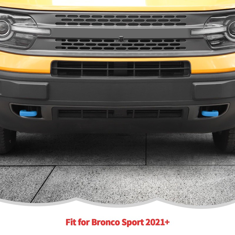 RT-TCZ Tow Hook Covers - Bumper Tow Hook Rubber Protector