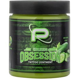Proton Colours Obsession - Tattoo Butter - Made by Nature - Green - 250 ml / 8.5 oz Cream for Tattoo and Healing - Green