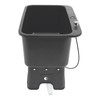 Freestanding Floor Commercial Mop Sink with Retractable Drainage Hose,One-touch Drain