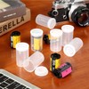 35mm Caliber Plastic Film Canisters -20pc (Clear)