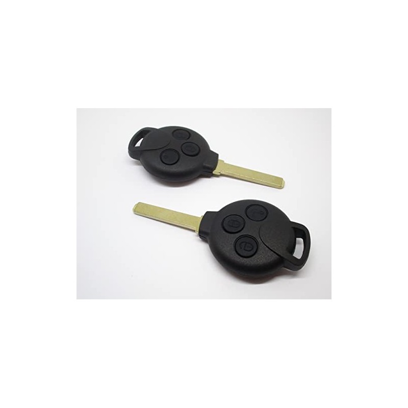 2 x 3 Button Remote Key Case Cover Compatible with