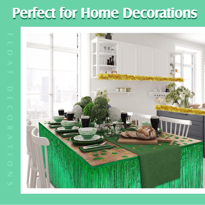Crowye 10 Pcs St. Patrick's Day Parade Float Decorations St