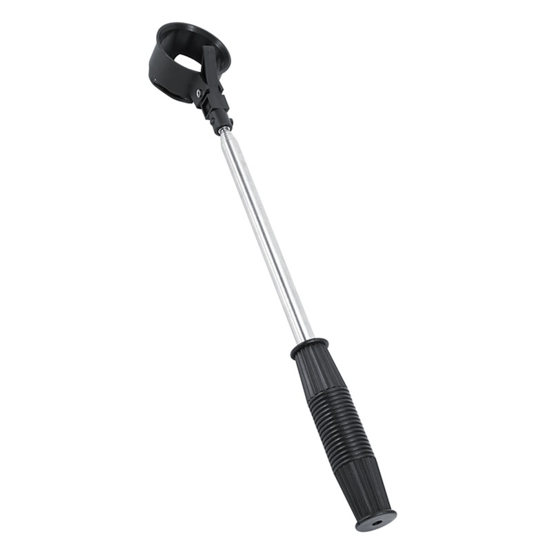 Retractable Stainless Steel Shaft Scoop Telescopic Golf Ball Retriever Pick