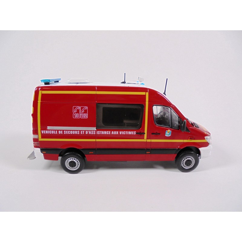 OPO 10 - Fire Engine 1/43 Mercedes Sprinter 4x4 Rescue