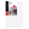 KINGART 810-2 Large White 24" x 36" Stretched Artist Canvas,