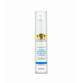 Hylunia Super Hydrating Facial Day Lotion - Shea Butter, Hyaluronic Acid Serum - Natural Vegan Skin Repair - 1.7 fl oz