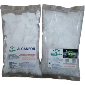Alcanfor 100g + Mentol En Cristales 100g. 