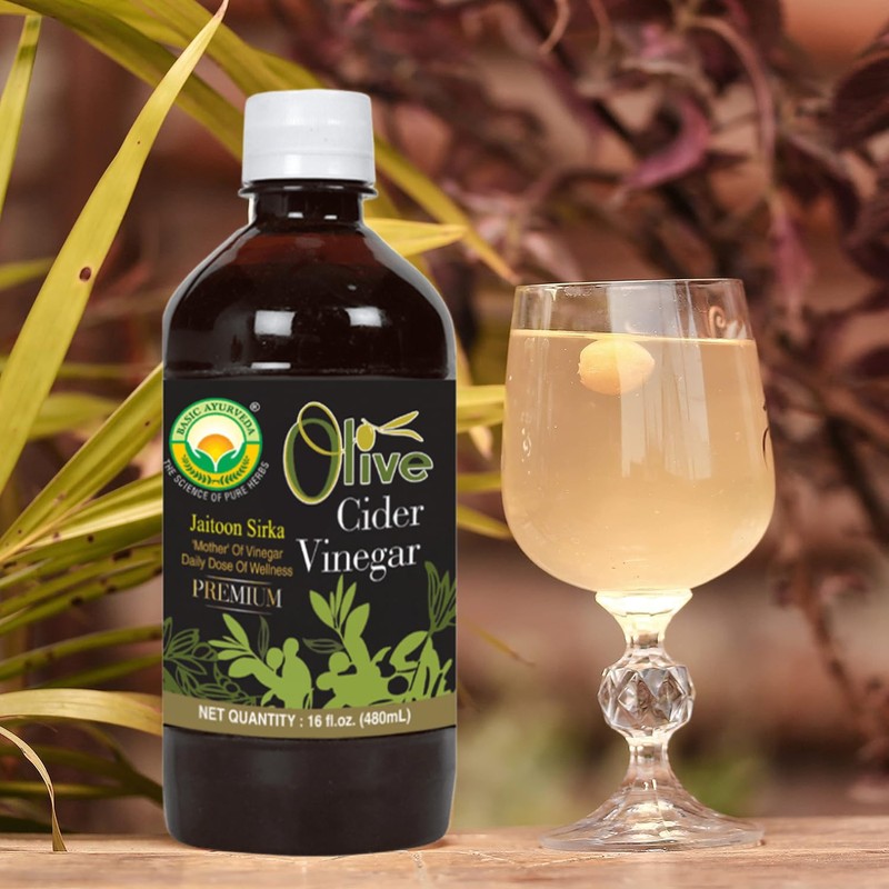 BASIC AYURVEDA Olive Cider Vinegar | Natural Jaitoon Sirka |