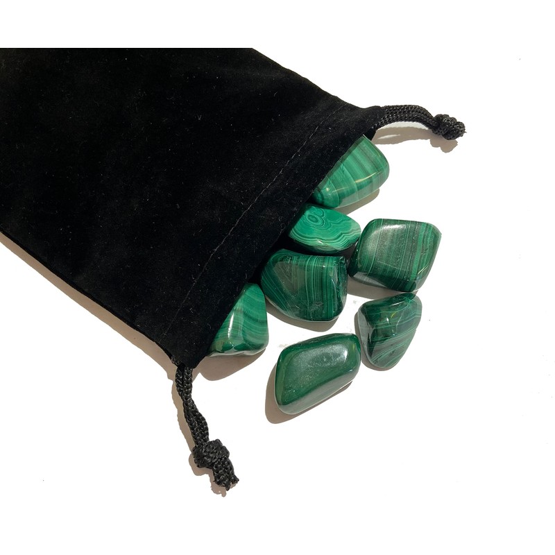 Zentron Crystal Collection Tumbled Malachite - 1 Piece