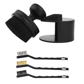 VZU Car Dust Brush, Brush Car Cleaning, Car Brush Interior, Cleaning Brush, for Car Cleaning, Tyre Shine, for Tyres/Ventilation/Interior/Emblems/Seats/Dash