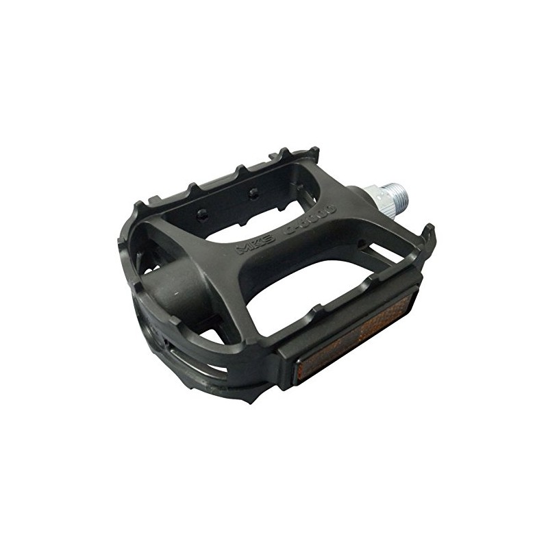MKS G-6000 Bicycle Pedal, 1/2" Core, Black