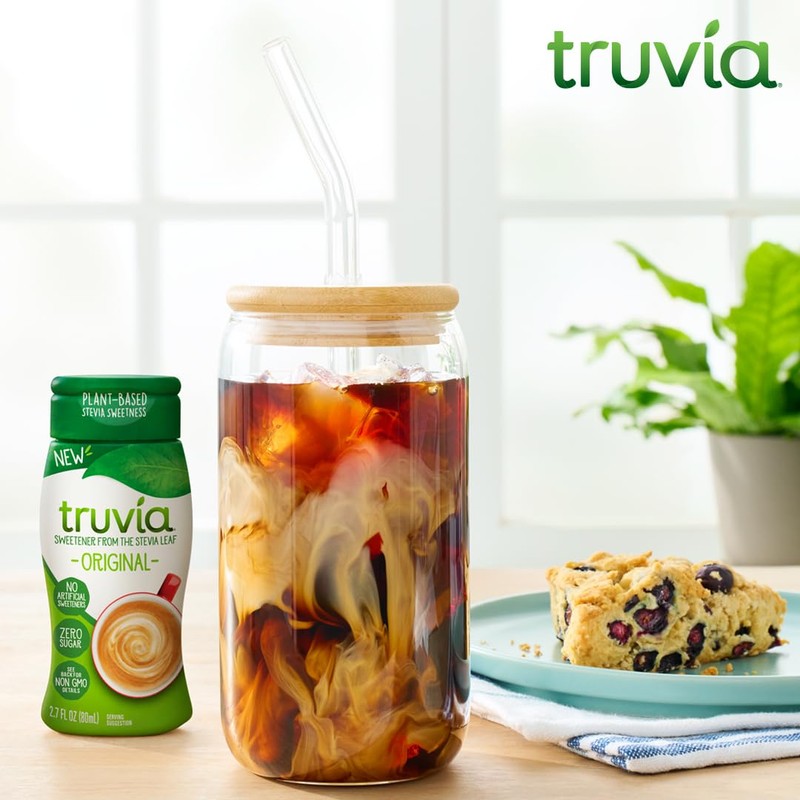 Truvia Zero-Calorie Liquid Sweetener from the Stevia Leaf, 2.7 Fl