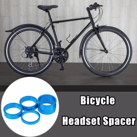 X AUTOHAUX 1 Set Bicycle Headset Spacer 28.6mm Fit for 1 1/8 in Blue 5 10 mm