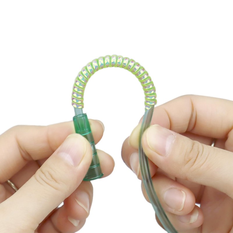 10 Pack Oxygen Tubing Support Fixes Crimps and Collapsed Tubing